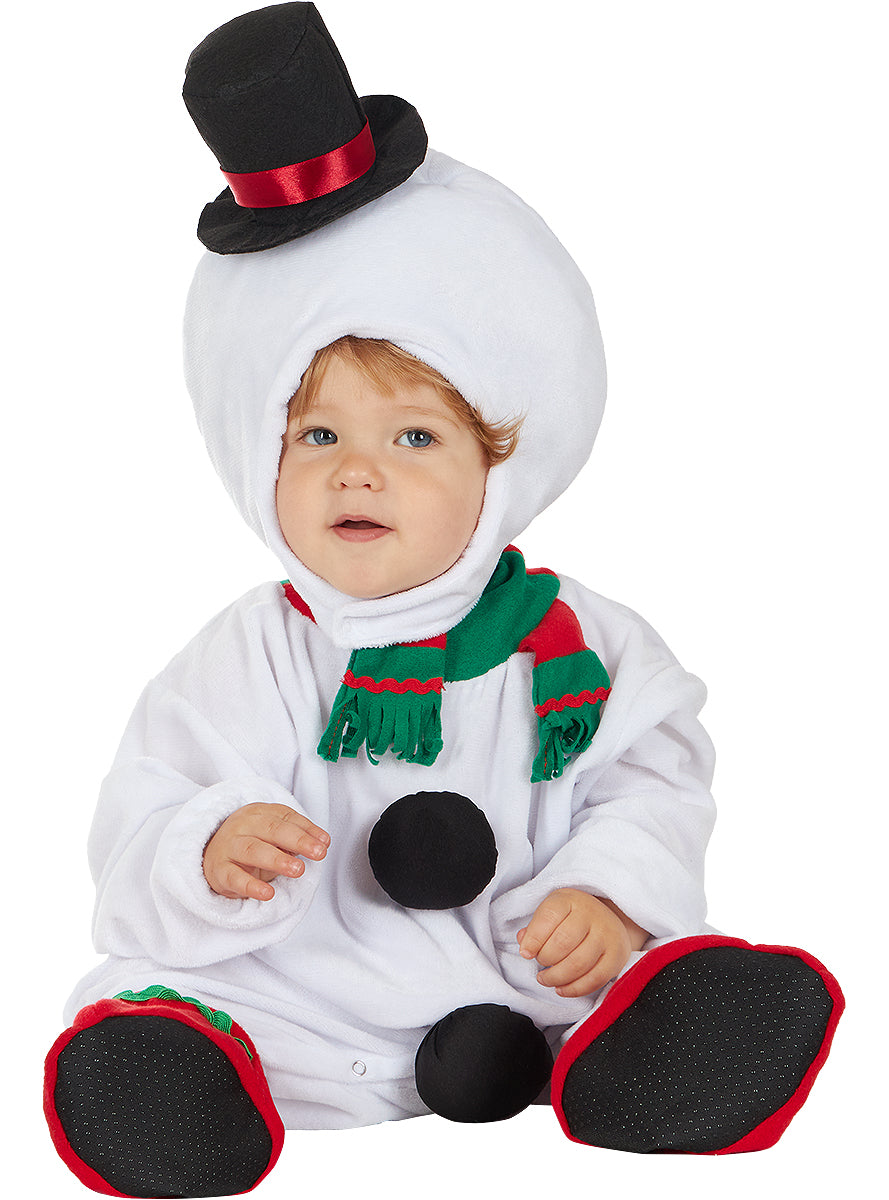 Déguisement de bonhomme de neige pour bébé
