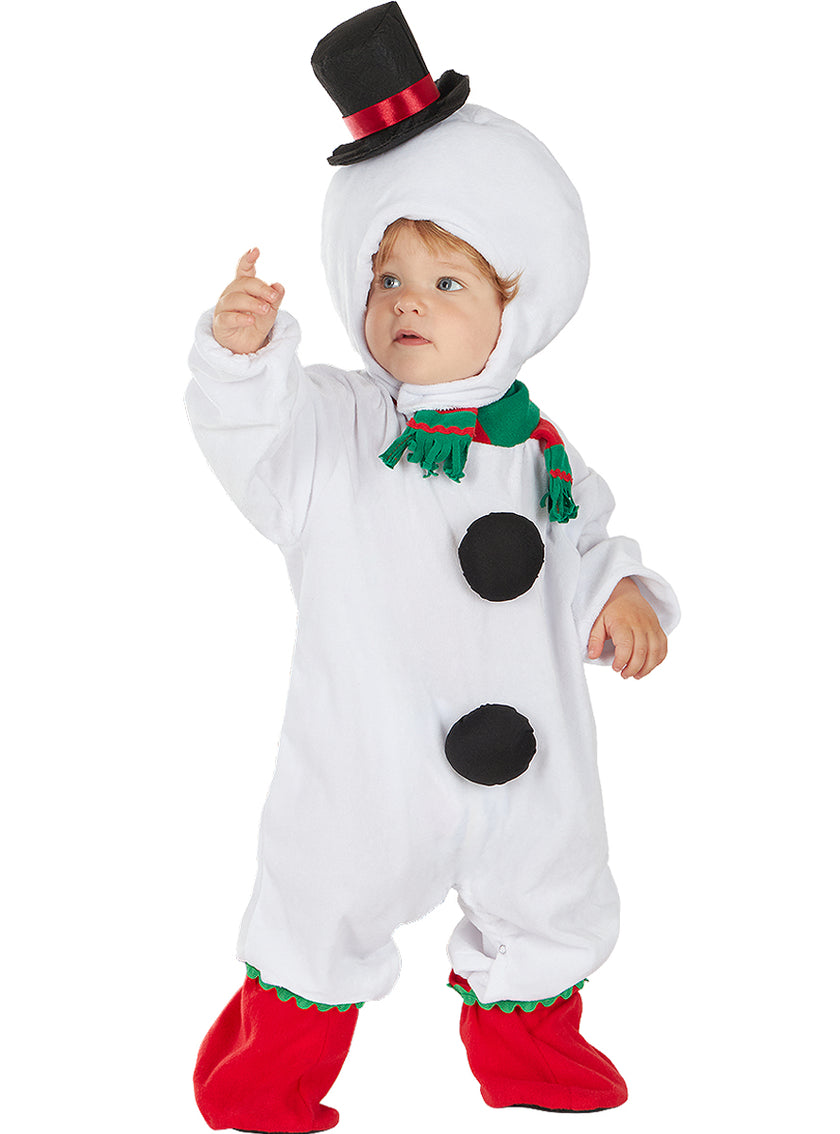 Déguisement de bonhomme de neige pour bébé