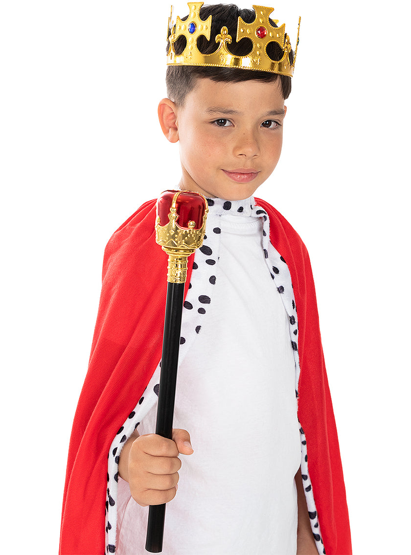 Cape de roi enfant