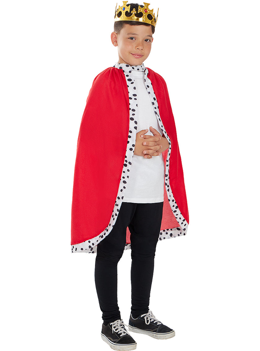 Cape de roi enfant