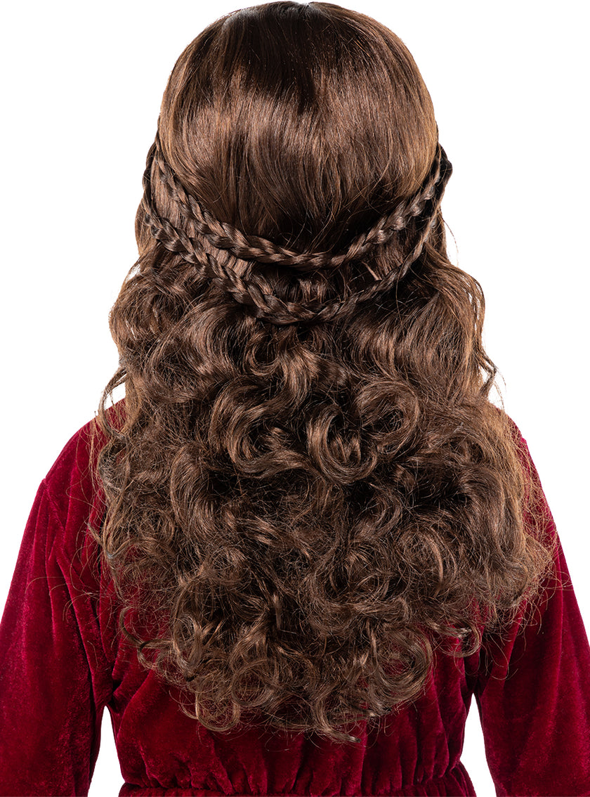 Perruque Princesse médiévale fille