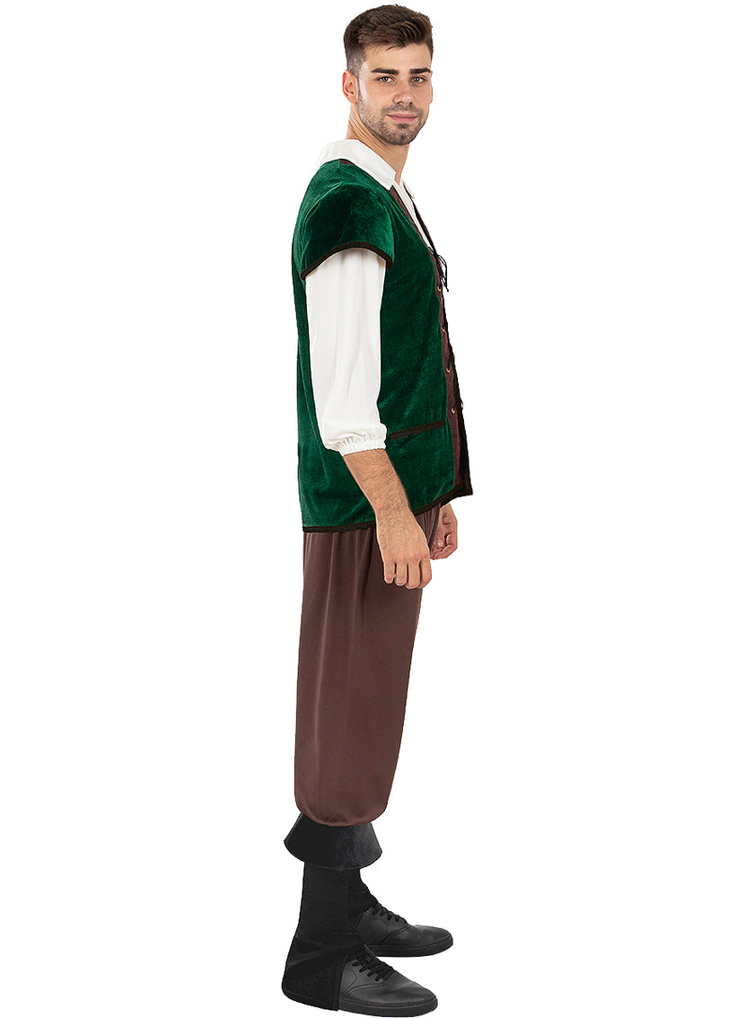 Déguisement paysan médiévale homme