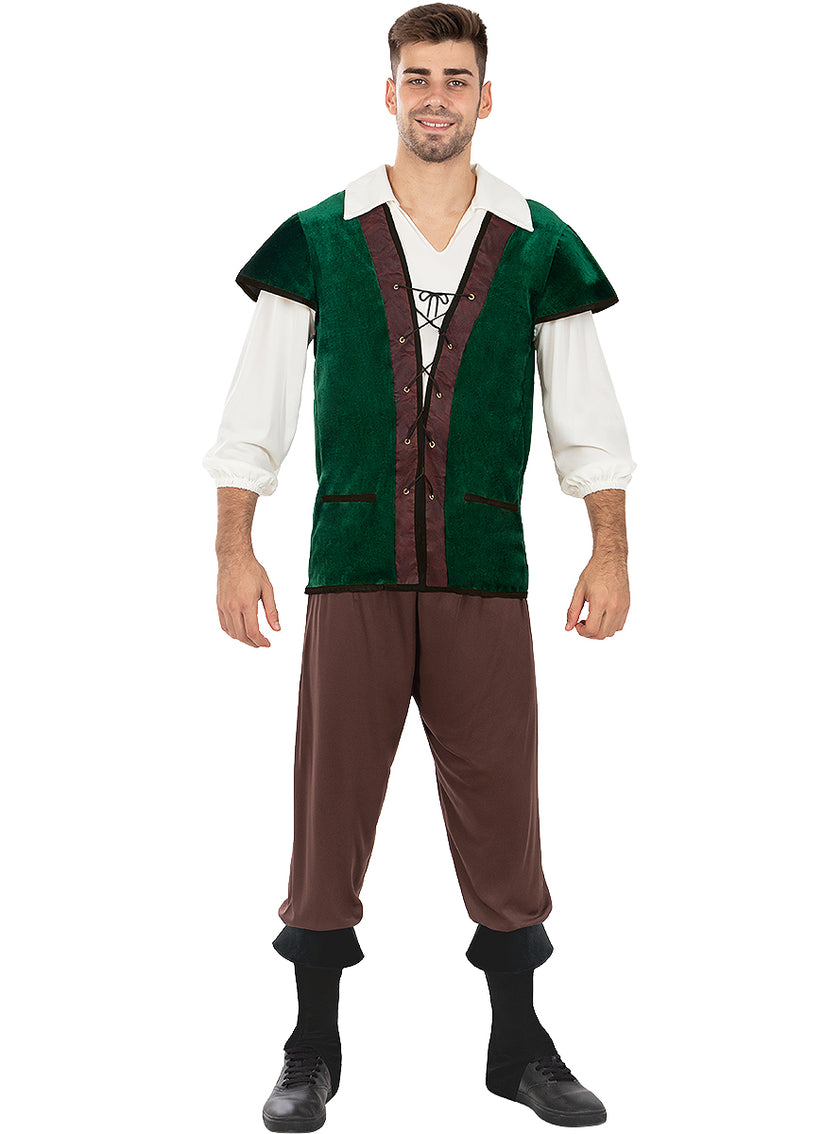 Déguisement paysan médiévale homme