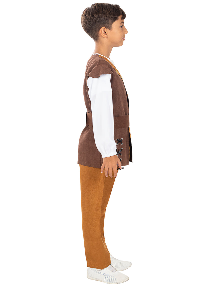 Déguisement aubergiste médiéval garçon