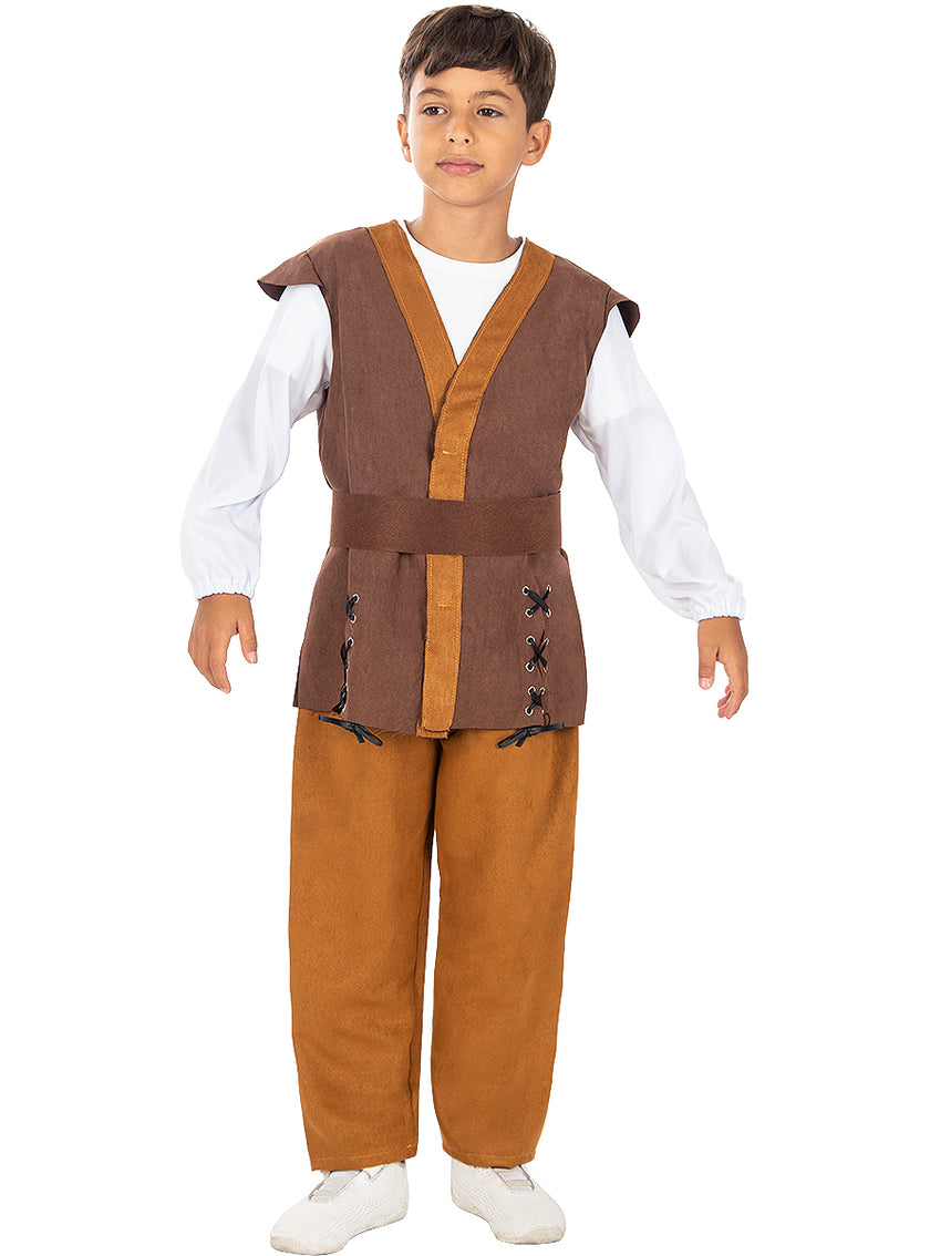Déguisement aubergiste médiéval garçon