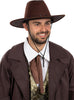 Chapeau cowboy marron adulte