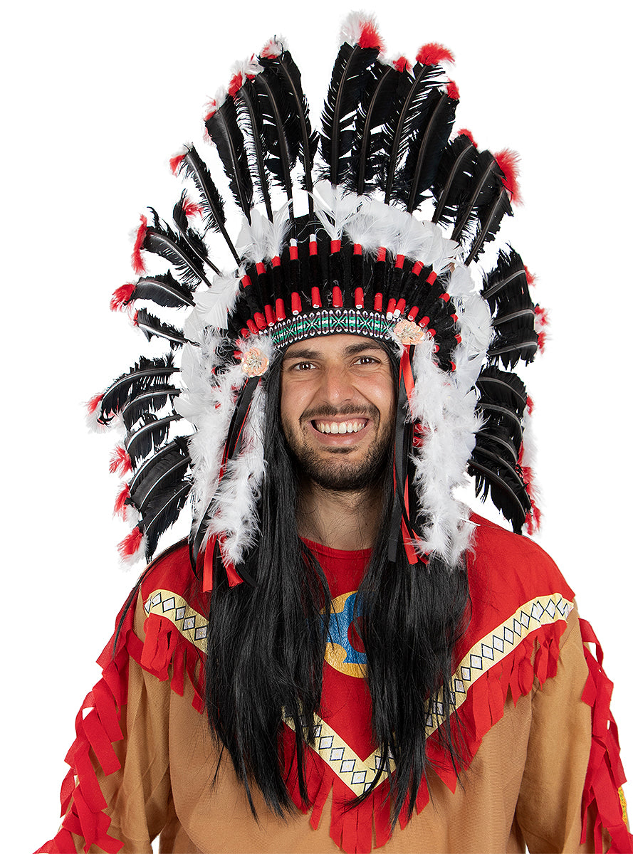 Coiffe d'indien deluxe