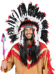 Lance d'indien avec plumes