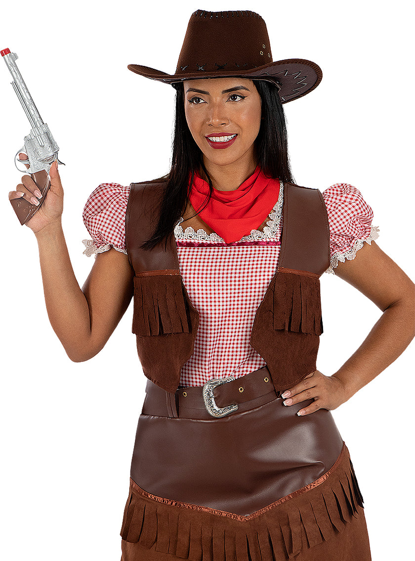 Déguisement Cowboy Deluxe femme