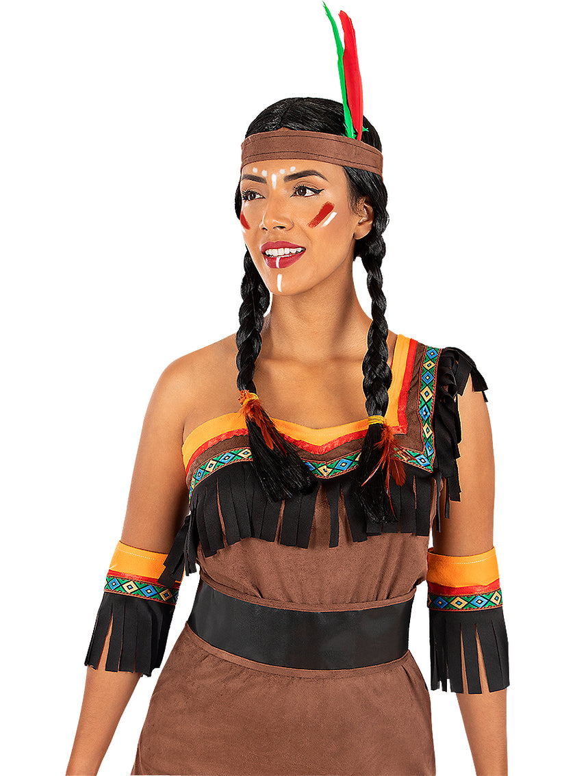 Déguisement indienne femme Deluxe