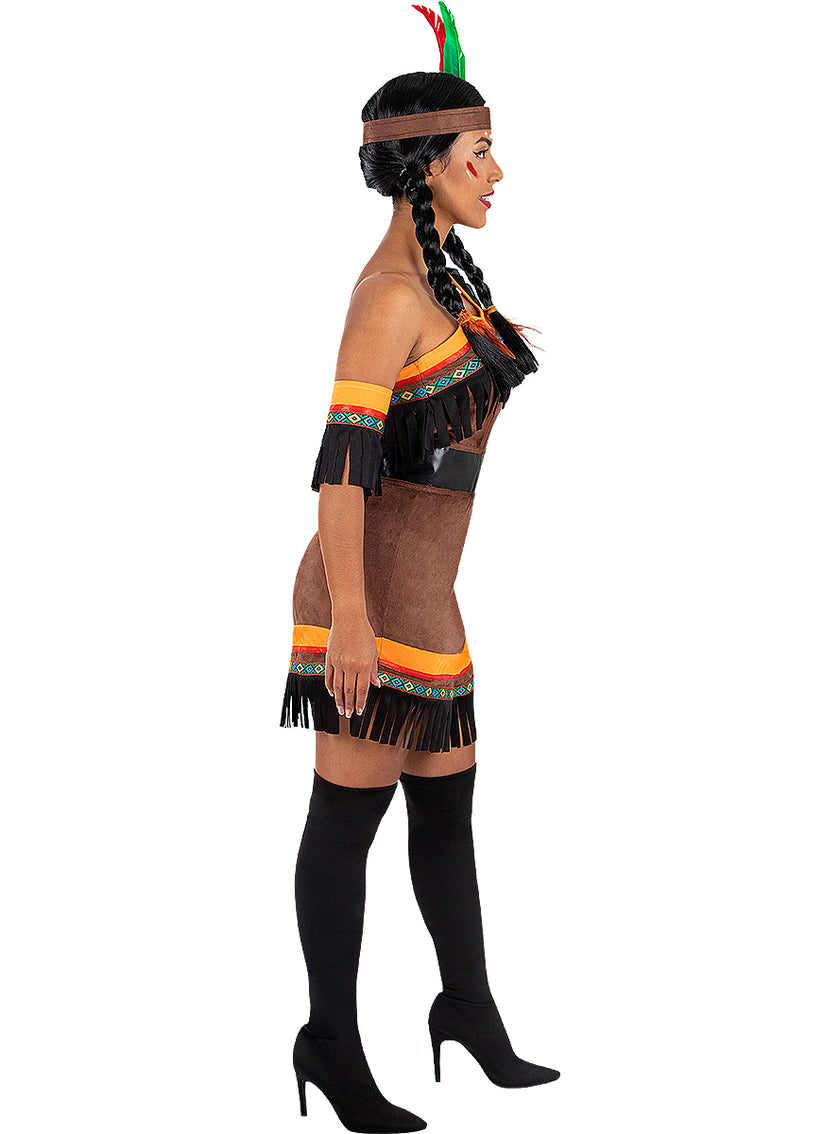 Déguisement indienne femme Deluxe
