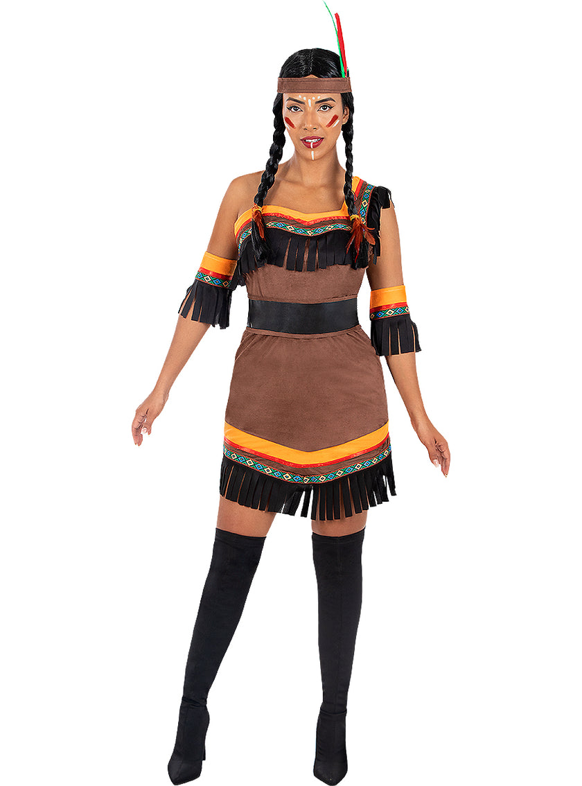 Déguisement indienne femme Deluxe