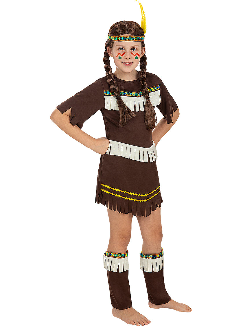 Déguisement indienne fille