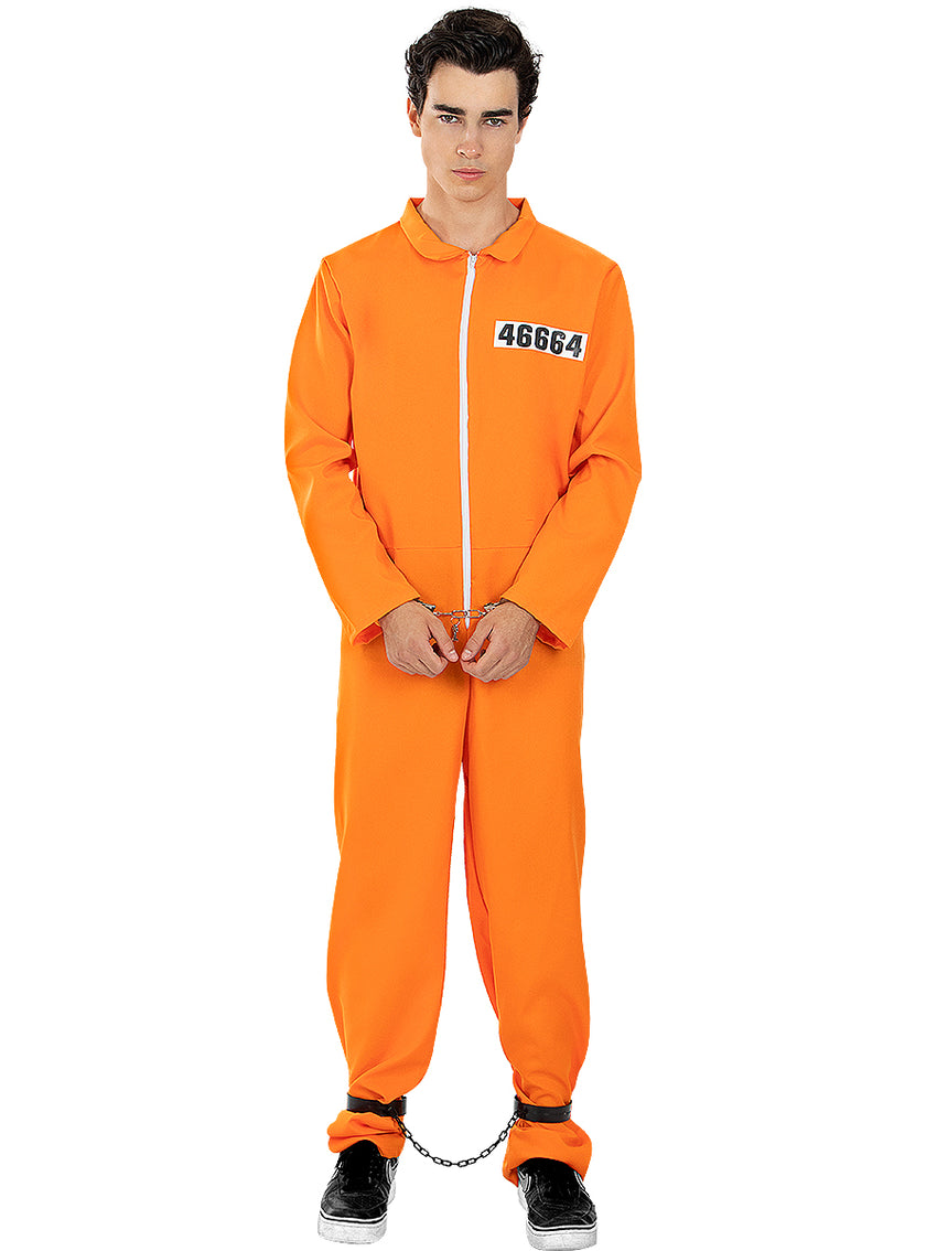 Déguisement prisonnier orange