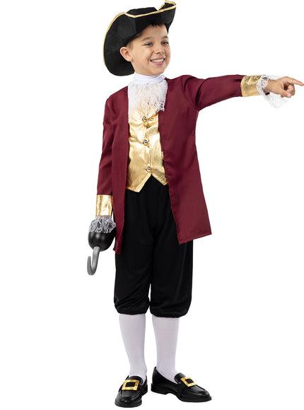 Déguisement Capitaine crocher garçon