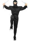 Déguisement Ninja noir adulte
