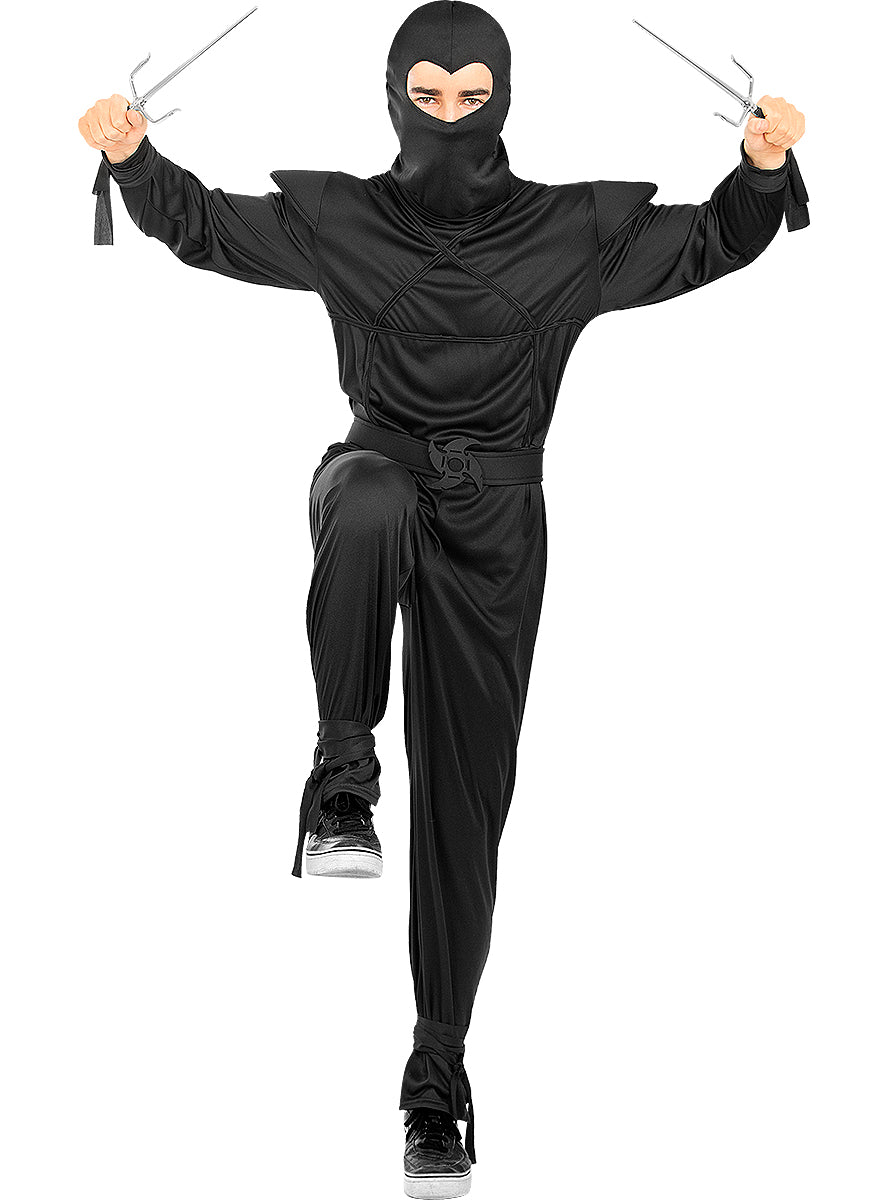 Déguisement Ninja noir adulte