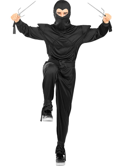 Déguisement Ninja noir adulte