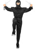 Déguisement Ninja noir adulte