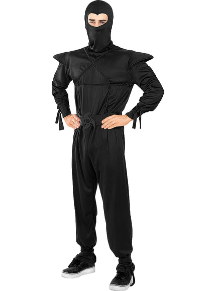 Déguisement Ninja noir adulte