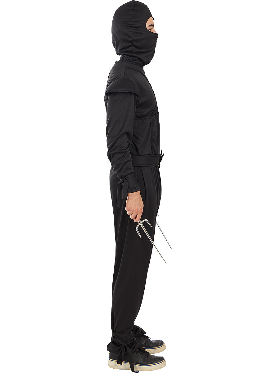 Déguisement Ninja noir adulte