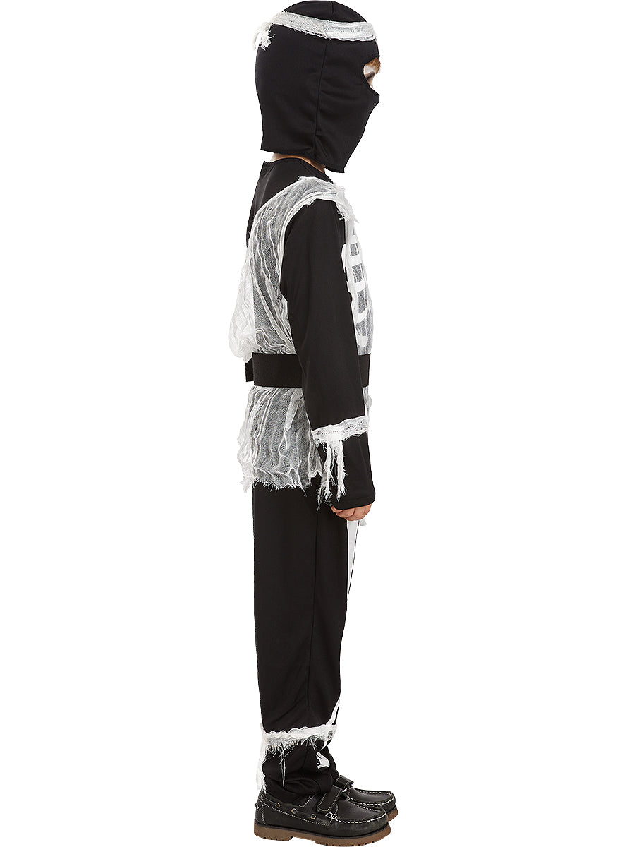 Déguisement Ninja squelette zombie garçon
