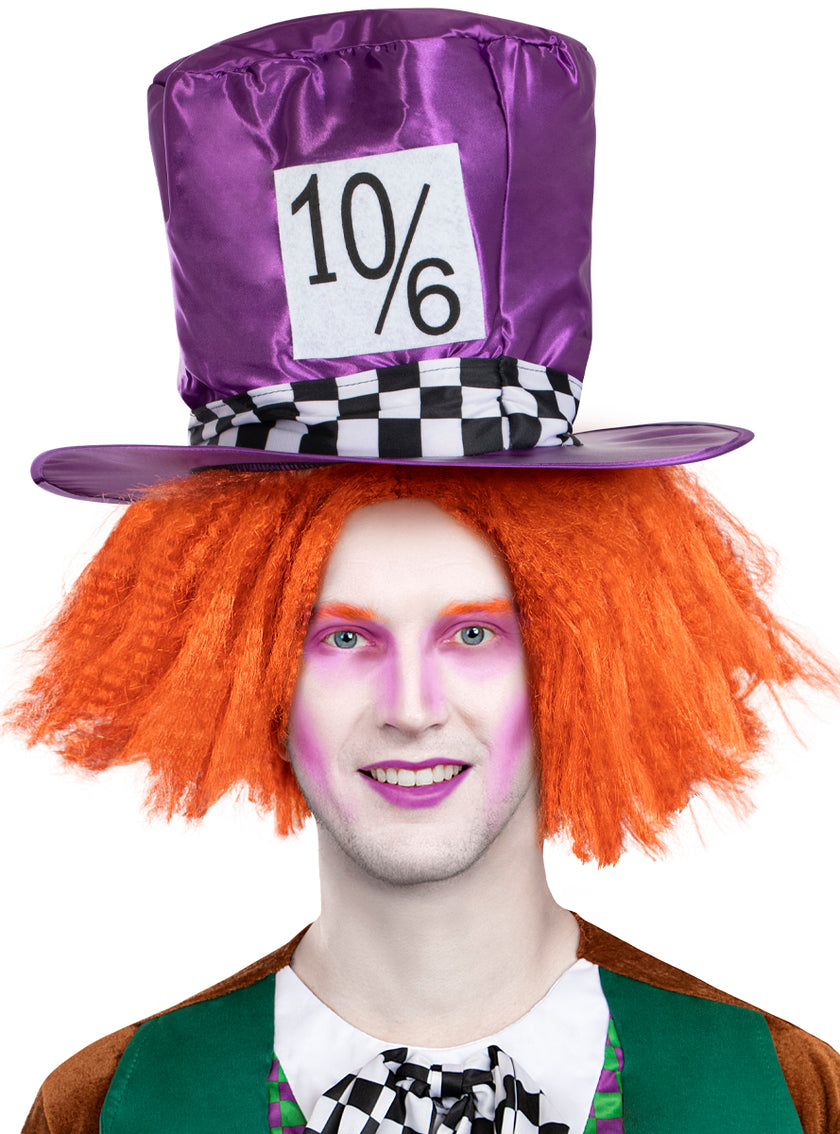 Perruque chapelier adulte