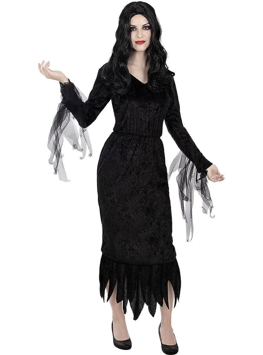 Déguisement Morticia Addams femme - La Famille Addams