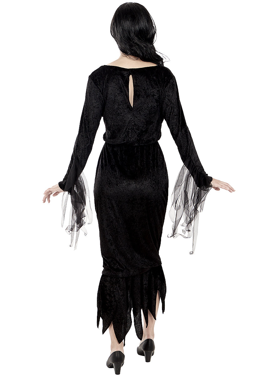 Perruque Morticia Addams femme - La Famille Addams