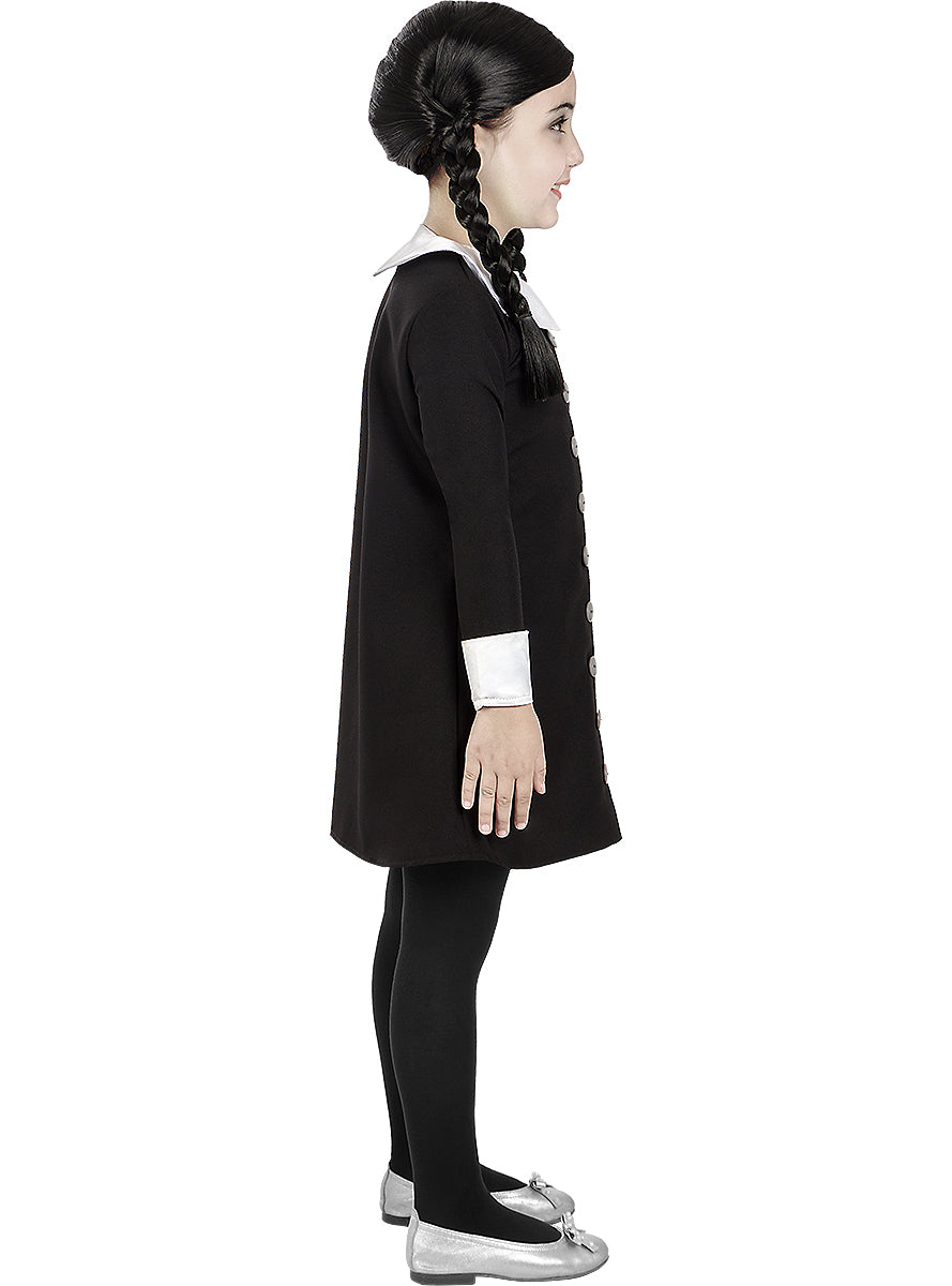 Déguisement Mercredi Addams fille - La Famille Addams
