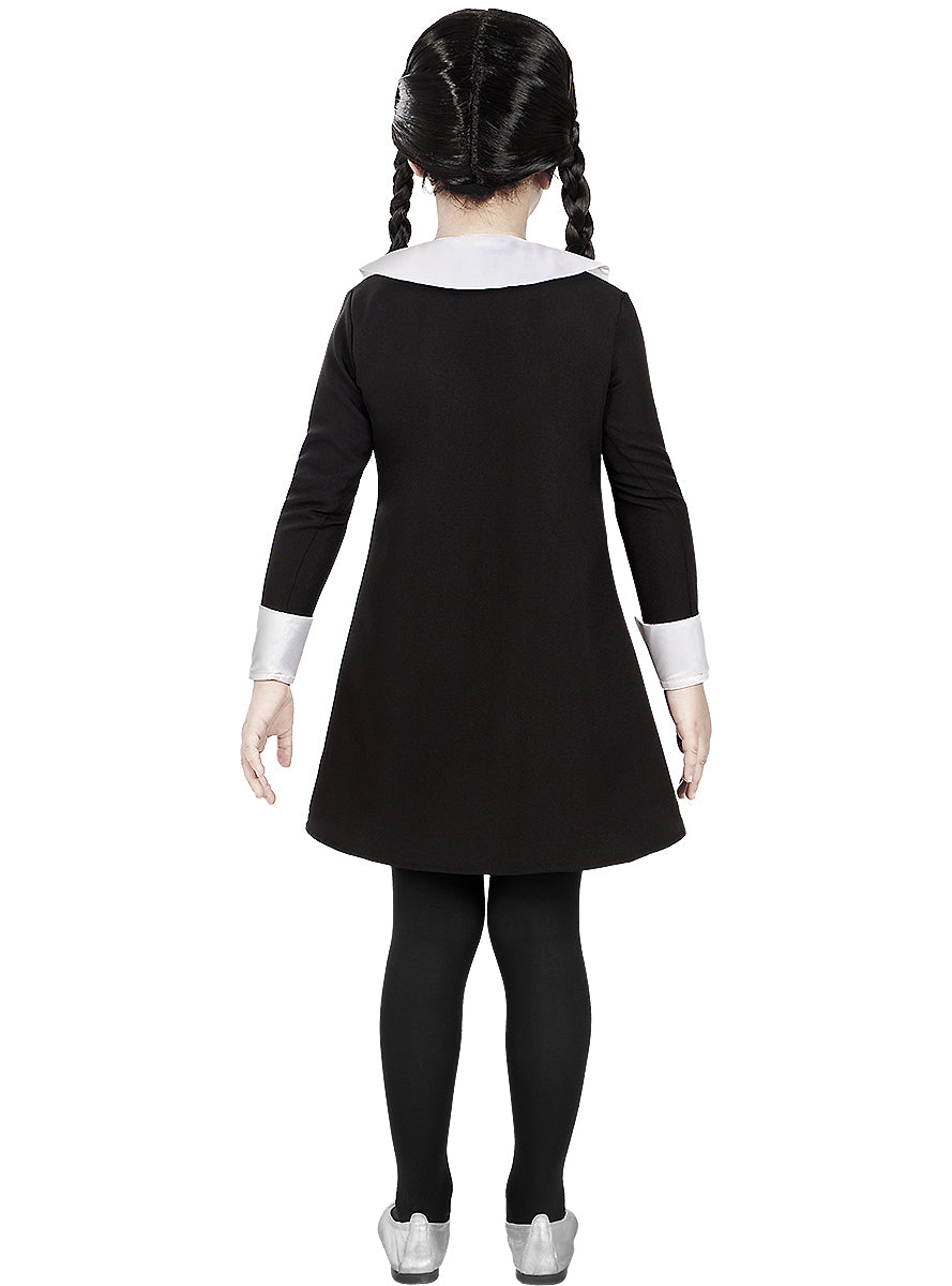 Déguisement Mercredi Addams fille - La Famille Addams