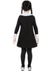 Déguisement Mercredi Addams fille - La Famille Addams