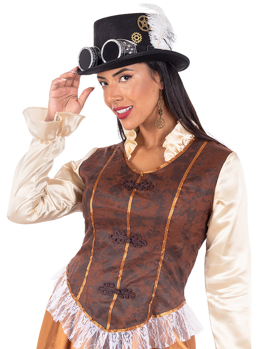 Déguisement Steampunk long femme