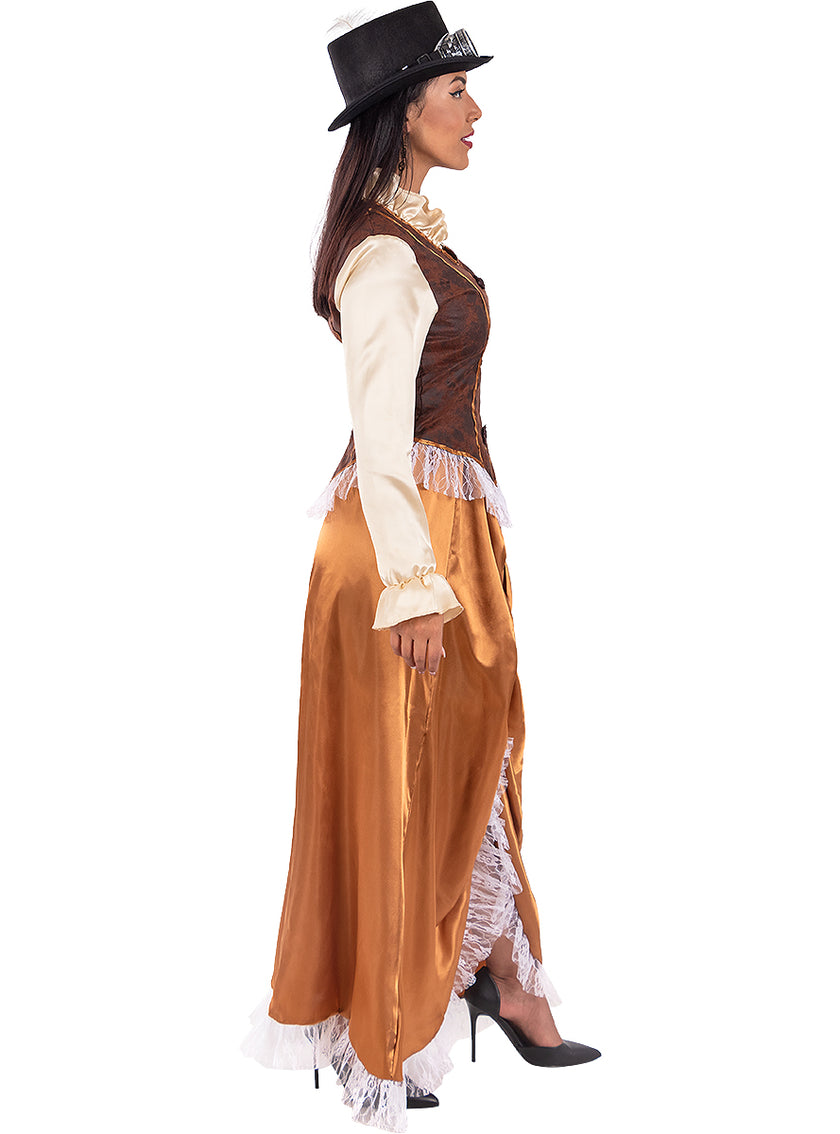 Déguisement Steampunk long femme