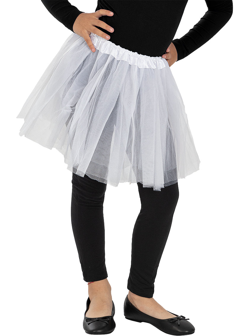 Tutu blanc fille
