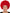Perruque clown rouge