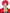Perruque clown rouge