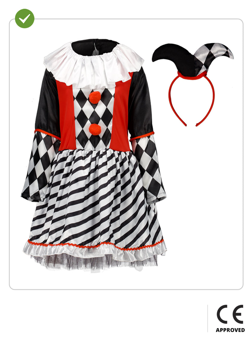 Déguisement Arlequin fille