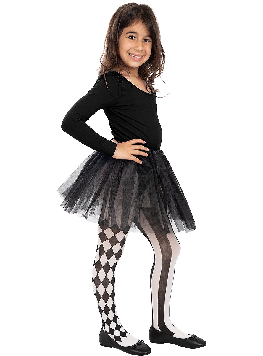 Collants Arlequin fille