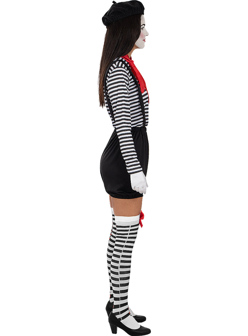 Déguisement mime femme