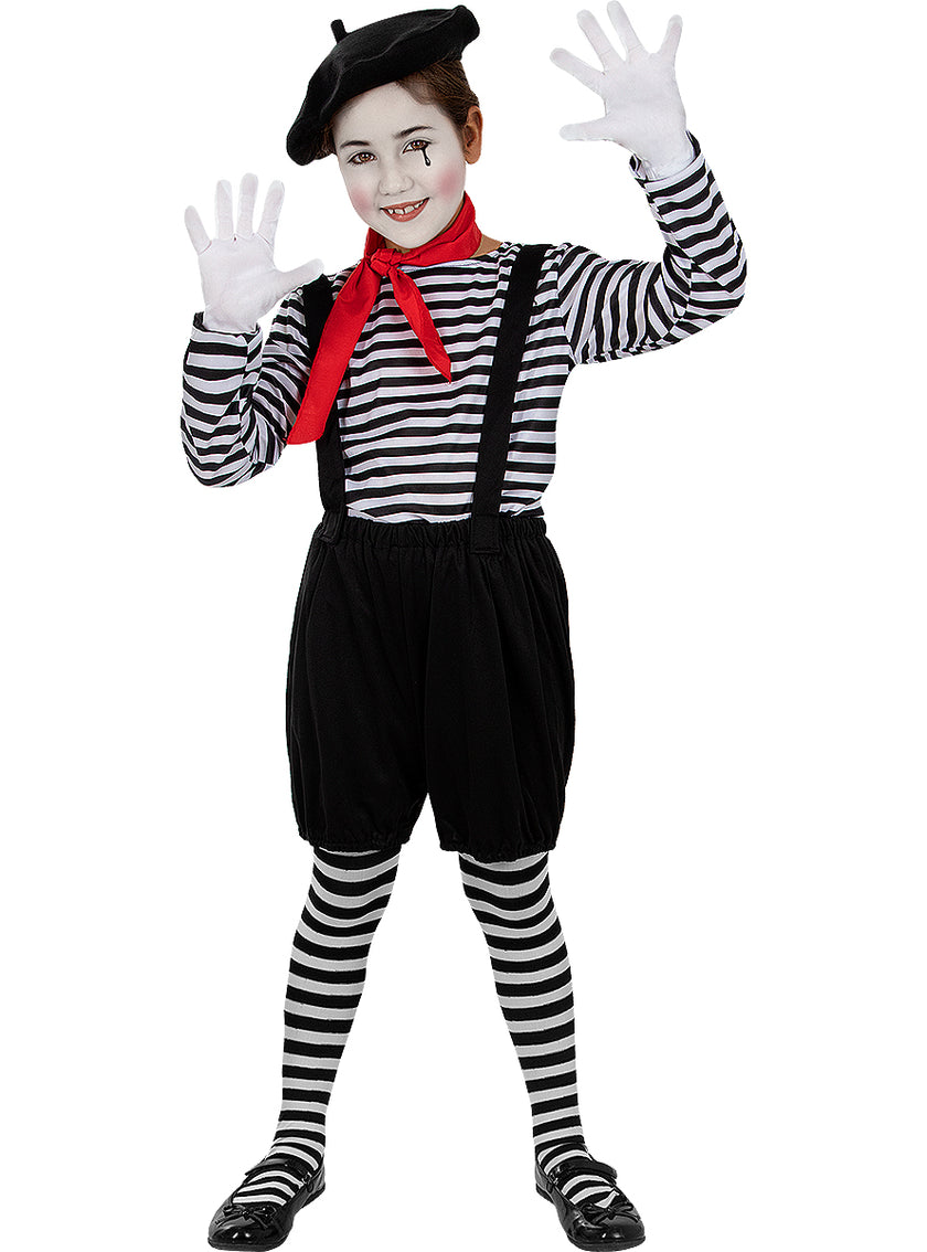 Déguisement mime fille