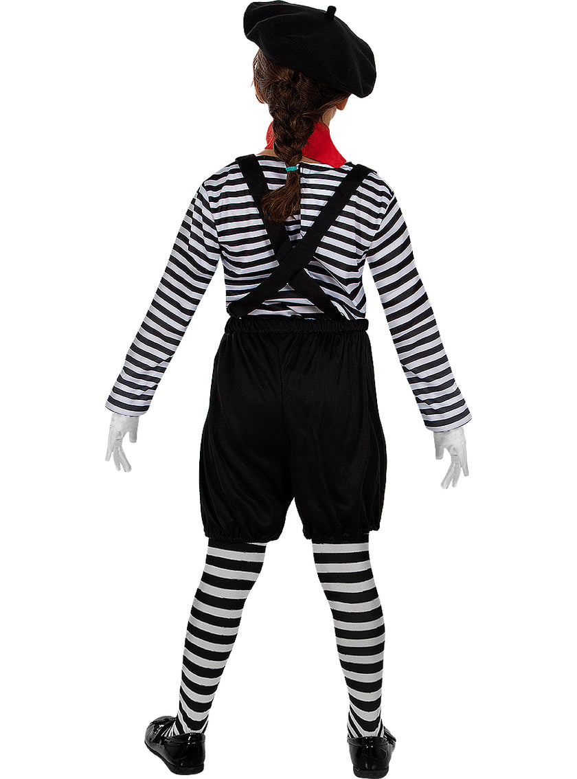 Déguisement mime fille