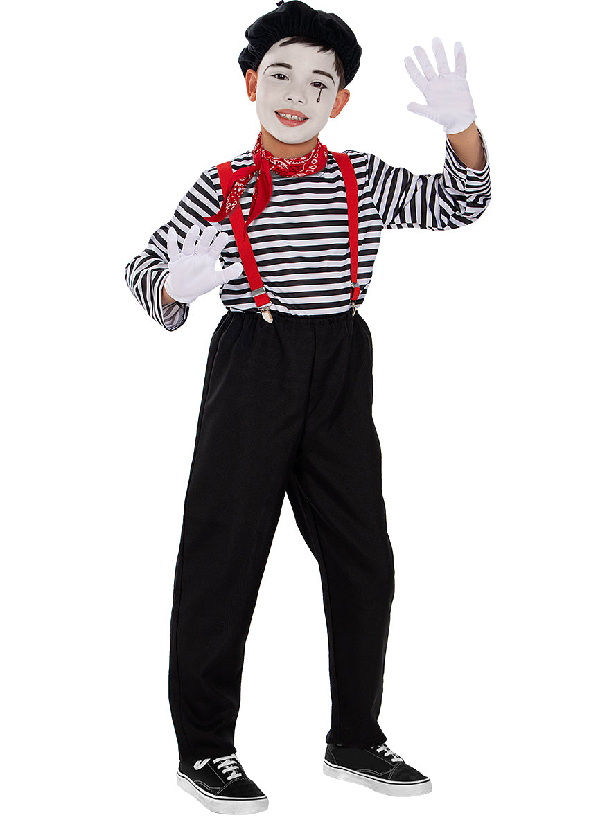 Déguisement mime garçon
