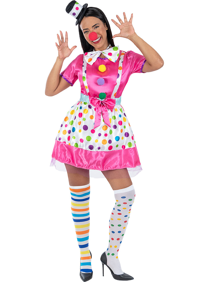 Déguisement clown femme
