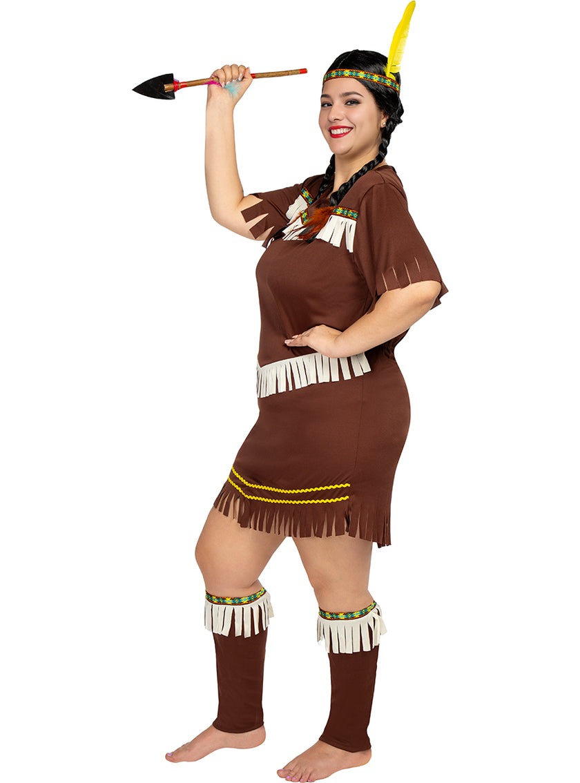 Déguisement indienne femme grande taille