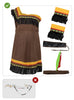 Déguisement indienne femme Deluxe grande taille