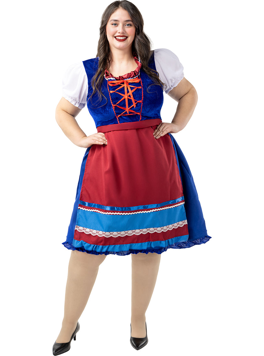 Déguisement bavaroise deluxe femme grande taille