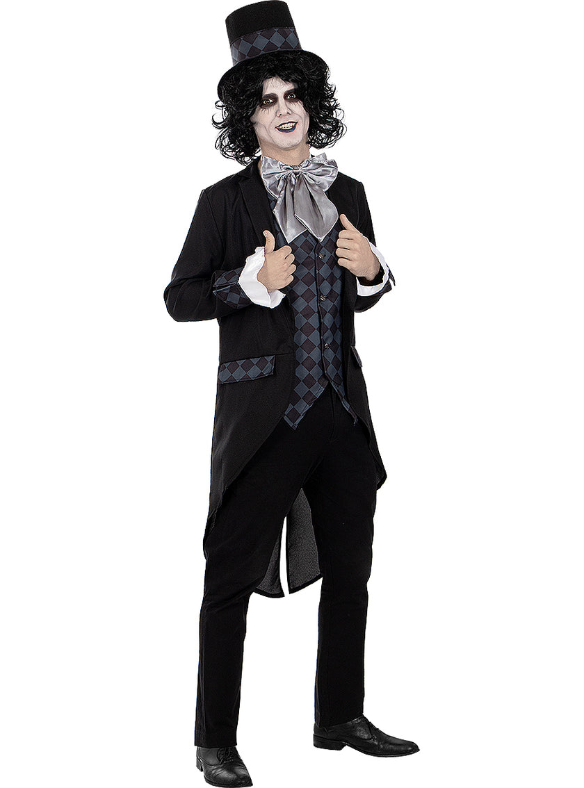 Déguisement Chapelier sombre homme grande taille