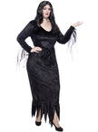 Déguisement Morticia Addams femme grande taille - La Famille Addams
