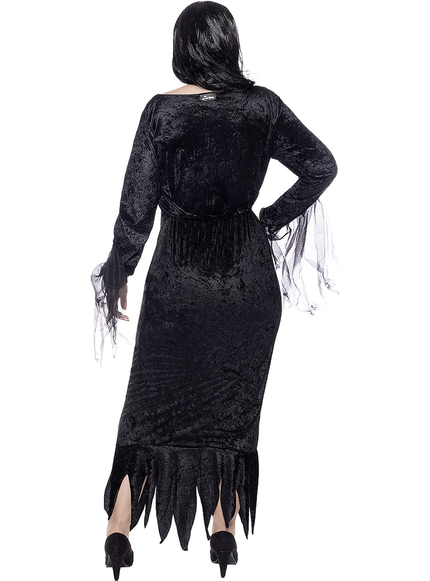 Déguisement Morticia Addams femme grande taille - La Famille Addams